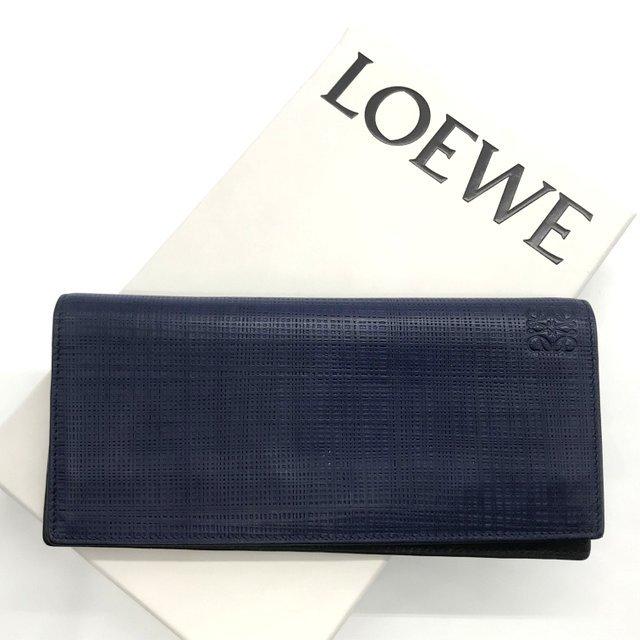 ロエベ LONG HORIZONTAL WALLET 長財布 ロングウォレット アナグラム