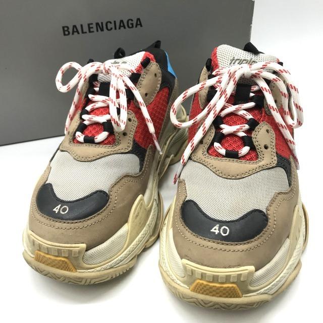 バレンシアガ TRIPLE S トリプルエス スニーカー シューズ 箱 保存袋