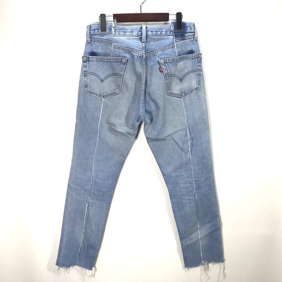 オールドパーク Levi's ジーンズ デニム 再構築 リメイク カットオフ