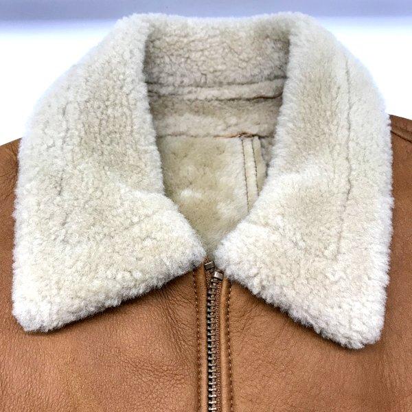 InternationalGallery BEAMS 襟レザーダックジャケット