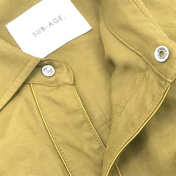 SUB-AGE. サベージ WESTERN SHIRT ウェスタン 長袖シャツ ロング 