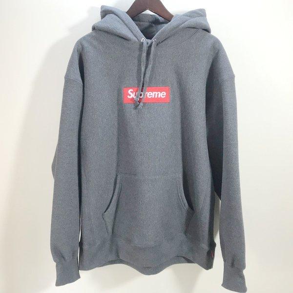 シュプリーム スウェット パーカー 21AW Box Logo ボックスロゴ 半タグ