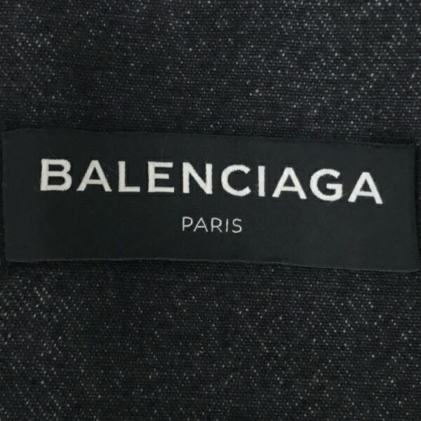 BALENCIAGA バック刺繍デニムジャケット ダメージ加工 SINNERS BALENCIAGA バック刺繍デニムジャケット ダメージ加工 SINNERS