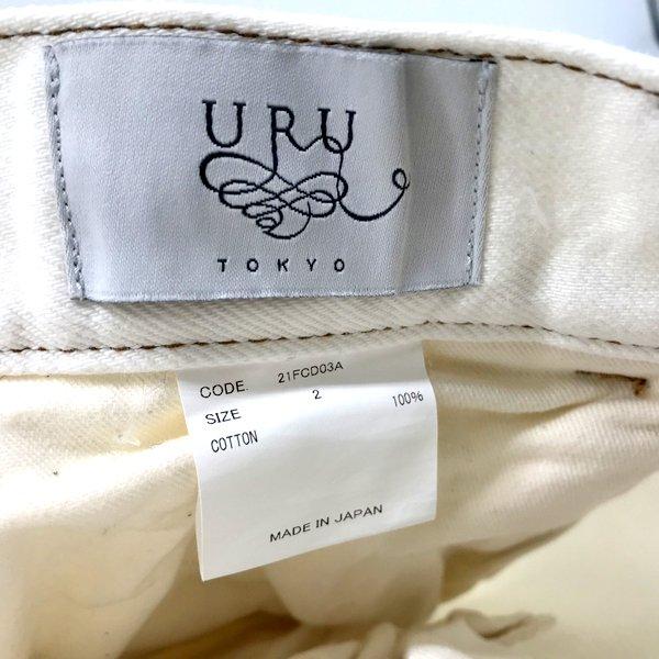 URU ウル デニムパンツ ワイドデニム ジーンズ ジーパン 古着