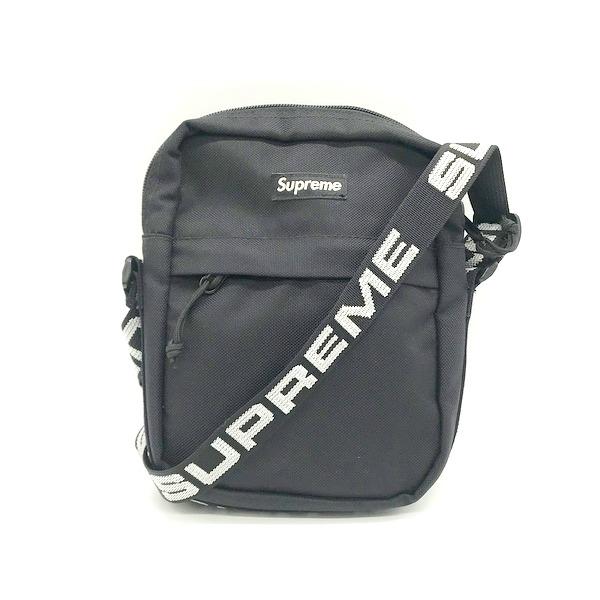 Supreme 18ss ショルダーバッグ Shoulder Bag カバン バッグ ボックスロゴ 男女兼用 ブラック シュプリーム 服飾小物