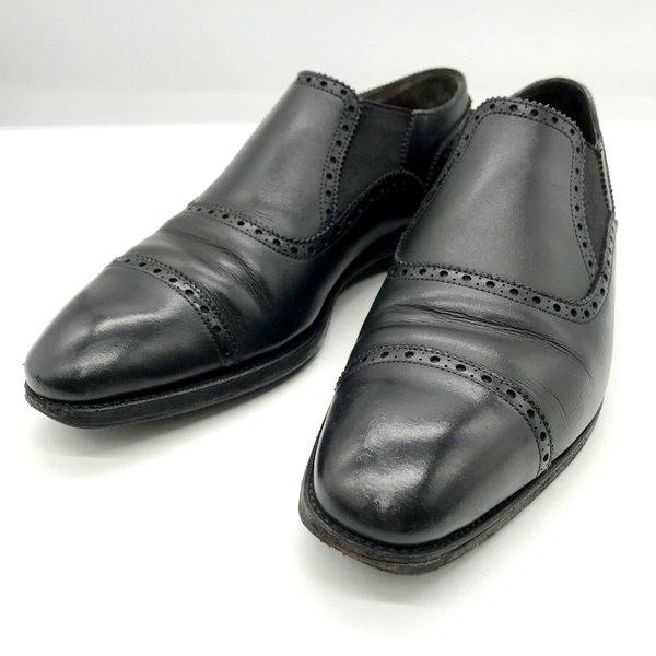 カルミナ カルミーナ ドレス シューズ スペイン製 マヨルカ 革靴 カジュアル メンズ 25.5cm ブラック系 CARMINA 靴