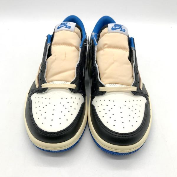 NIKE Travis Scott Fragment Air Jordan 1 Low DM7866-140 スニーカー エアジョーダン 男女兼用 25.0cm マルチカラー系 ナイキ 靴 B0721◆｜sunstep｜02