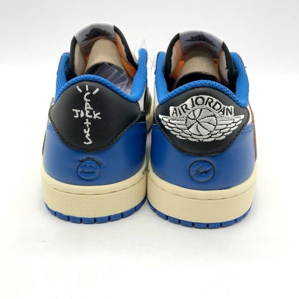 NIKE Travis Scott Fragment Air Jordan 1 Low DM7866-140 スニーカー エアジョーダン 男女兼用 25.0cm マルチカラー系 ナイキ 靴 B0721◆｜sunstep｜04