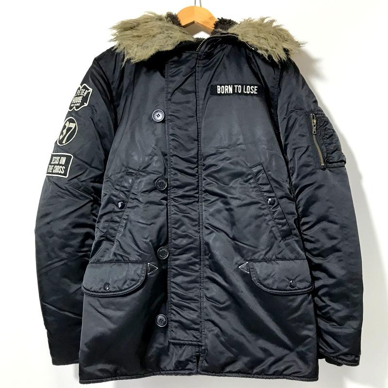 HYSTERIC GLAMOUR 4AC-0242 フライトジャケット フーディー HYSTERIC GLAMOUR 4AC-0242 フライトジャケット フーディー