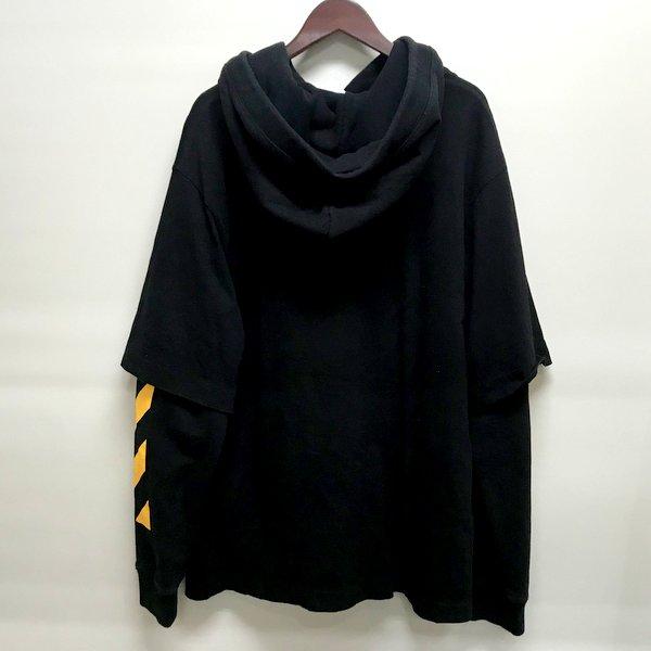 off white オフ ホワイト CARAVAG GIO PAINTING ストライプ パーカー 