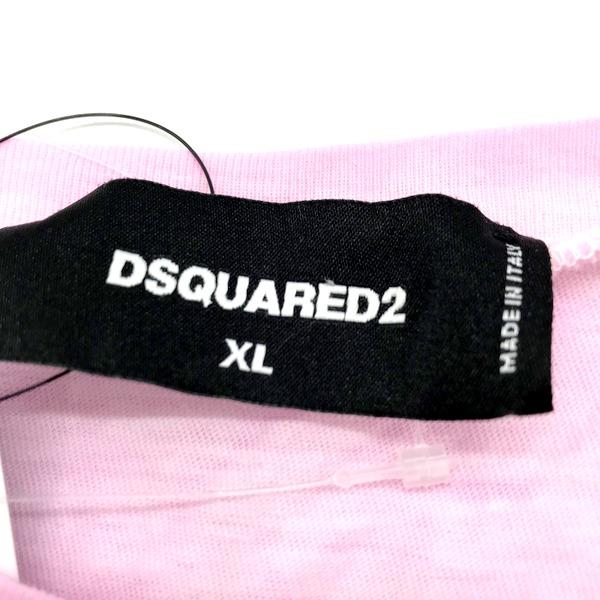 DSQUARED2 アルファベットプリント長袖カットソー