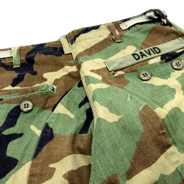 U.S.ARMY N.S.DIVISION ミリタリー フィールド カーゴパンツ カモフラ