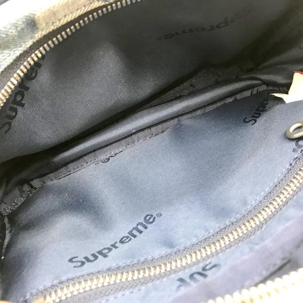 Supreme 22SS Fat Tip Jacquard Denim Waist Bag ファット ティップ