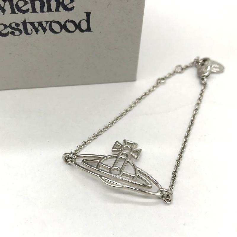 Vivienne Westwood ブレスレット 美品 THIN LINES FLAT ORB BRACELET 