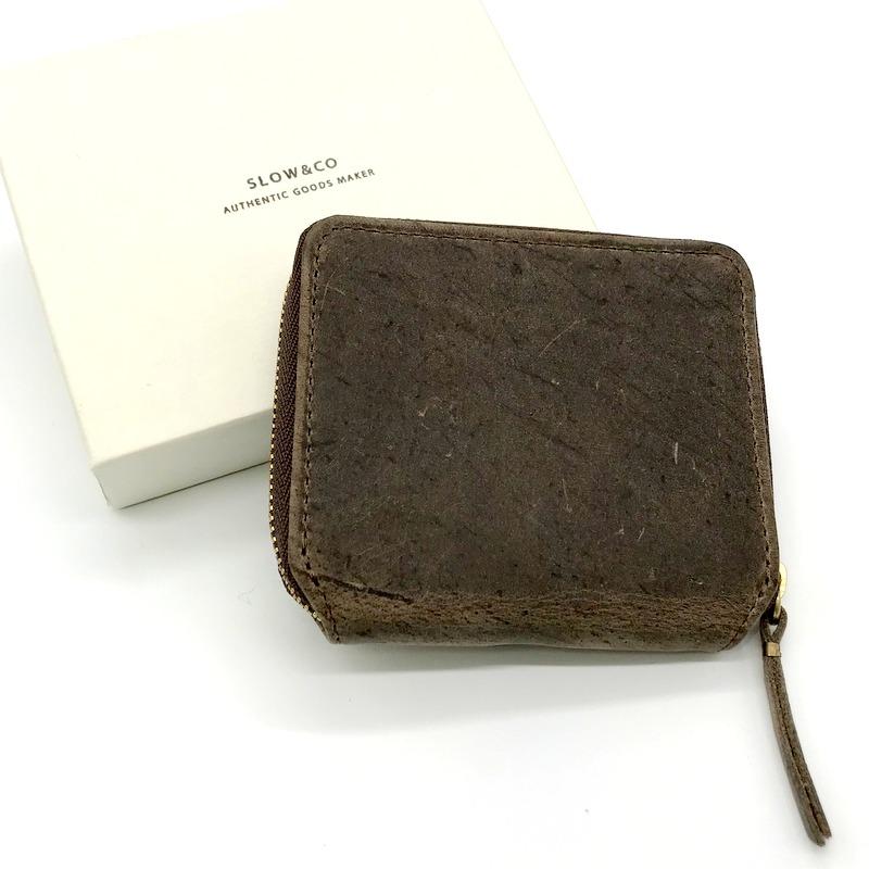 SLOW kudu クーズー Lzip short wallet kudu - L zip short wallet -｜SLOW – スロウ 公式ECサイト | 革