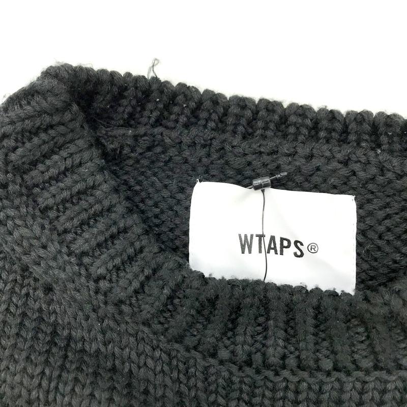 WTAPS 22AW 222MADT-KNM02 ARMT SWEATER クロスボーン クルーネック 