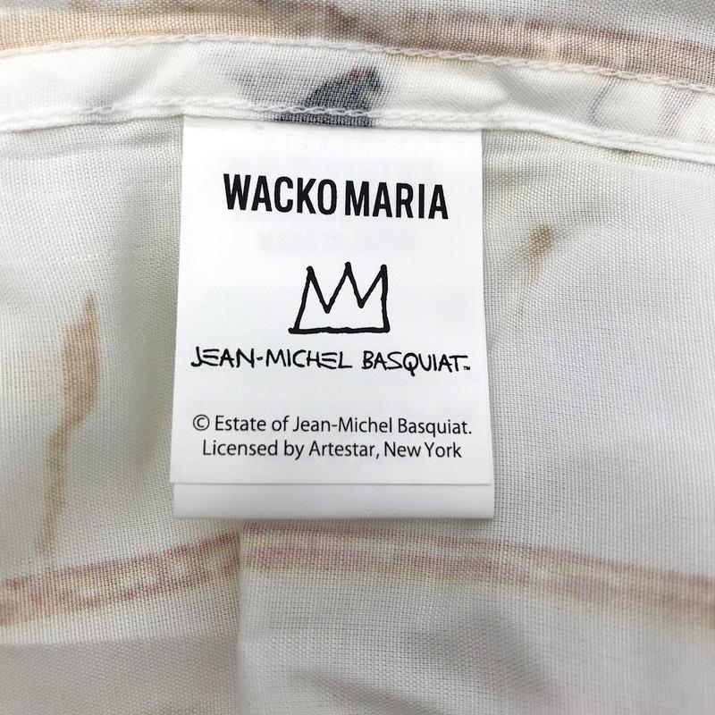 M灰【WACKOMARIA】BASQUIAT SHIRT 23SS／新品タグ付