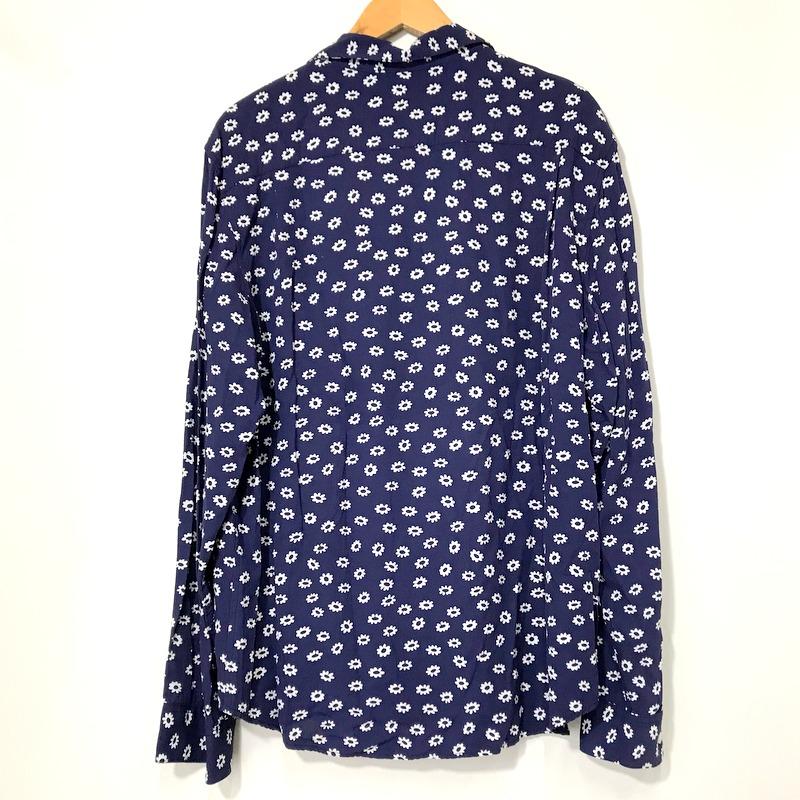 Supreme プリント オープンカラー レーヨン シャツ 花柄 長袖 メンズ L 