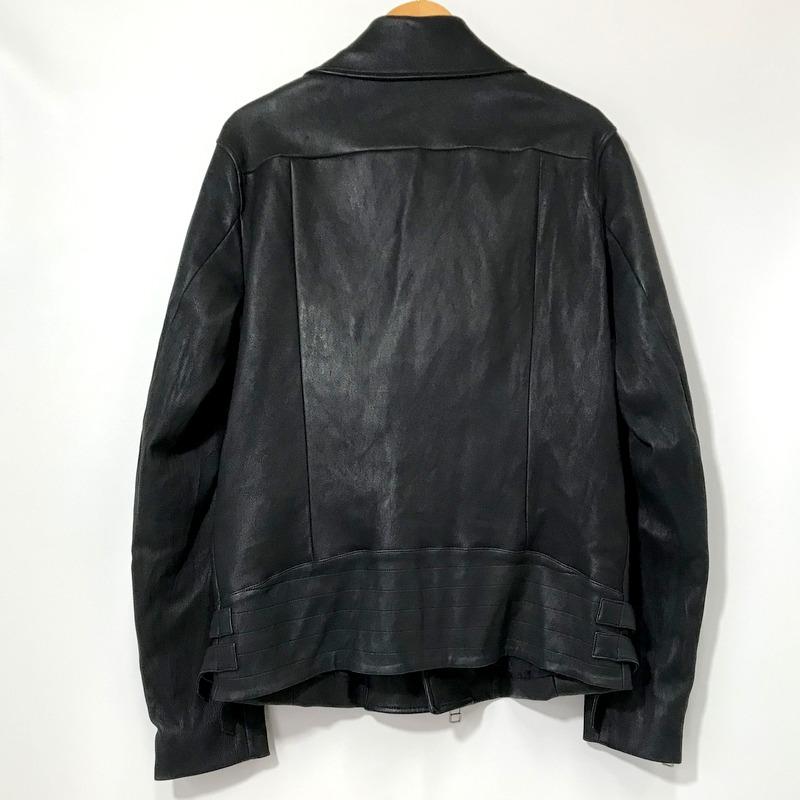 bajra レザージャケット 139BL02 ラムレザー メンズ 3 ブラック bajra レザージャケット 139BL02 ラムレザー メンズ 3 ブラック