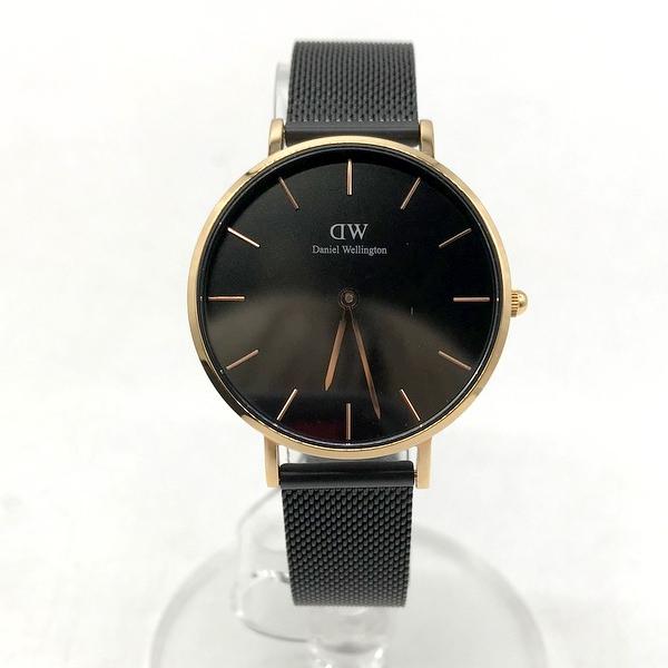 Daniel Wellington ブラックメッシュストラップ アナログウオッチ メンズ  ブラック ダニエルウェリントン 腕時計 B2997◆｜sunstep｜02