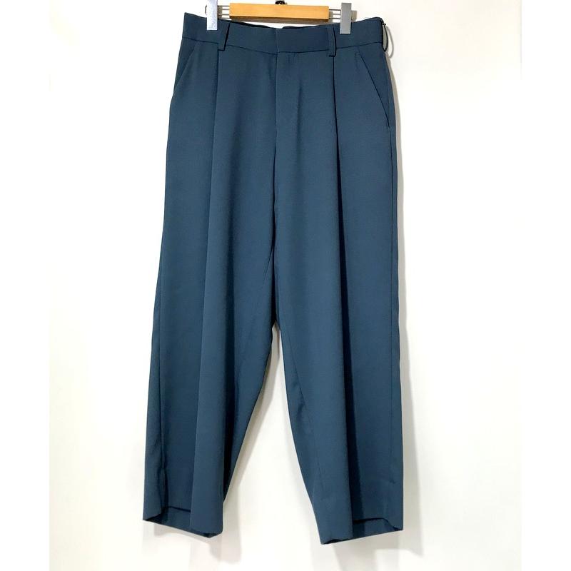 kolor Kolor 22WCM PO8107 スラックス パンツ メンズ サイズ1 グリーン 