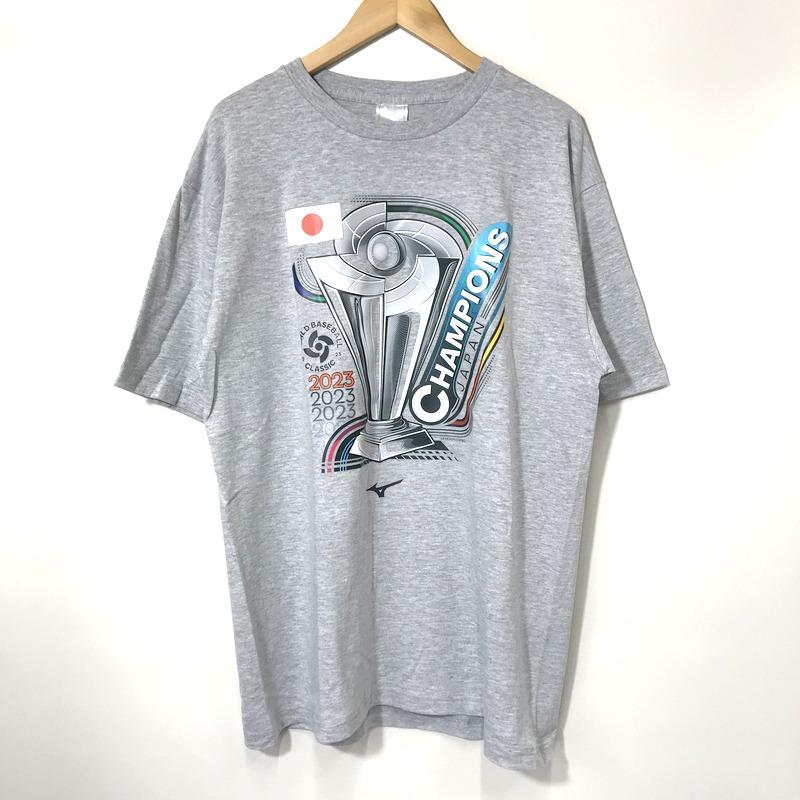 サムライジャパン　WBC公式Tシャツ2023 Mサイズ MIZUNO（ミズノ） MIZUNO WBC 2023 侍ジャパン 優勝記念 Tシャツ 半袖