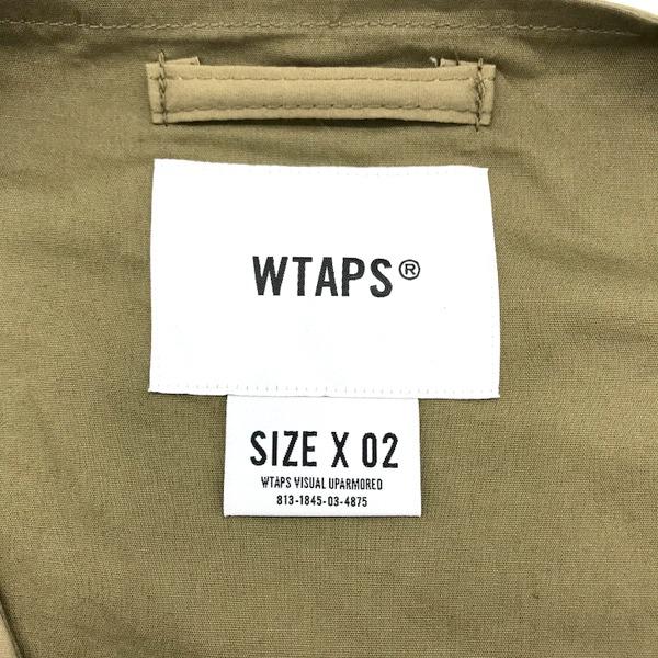 WTAPS 22SS LRRP VEST COPO. WEATHER 221WVDT-JKM01 コットン WTAPS 22SS LRRP VEST COPO. WEATHER 221WVDT-JKM01 コットン