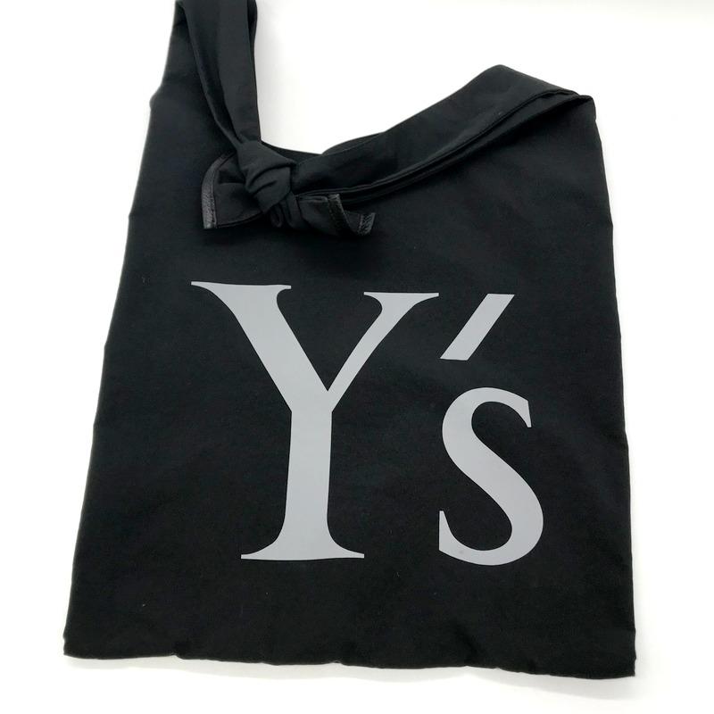 Yohji Yamamoto Y's トートバッグ 美品 YQ-I03-590 ビッグロゴ