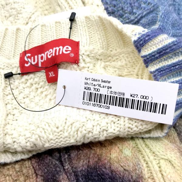 SUPREME 23SS Kurt Cobain Sweater カート コバーン セーター SUPREME 23SS Kurt Cobain Sweater カート コバーン セーター