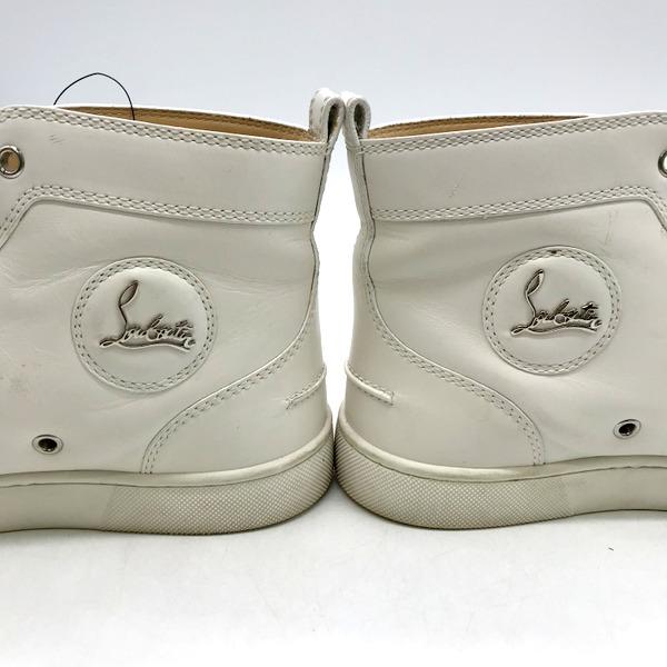 Christian Louboutin スタッズ付きハイカット レザースニーカー Christian Louboutin スタッズ付きハイカット レザースニーカー