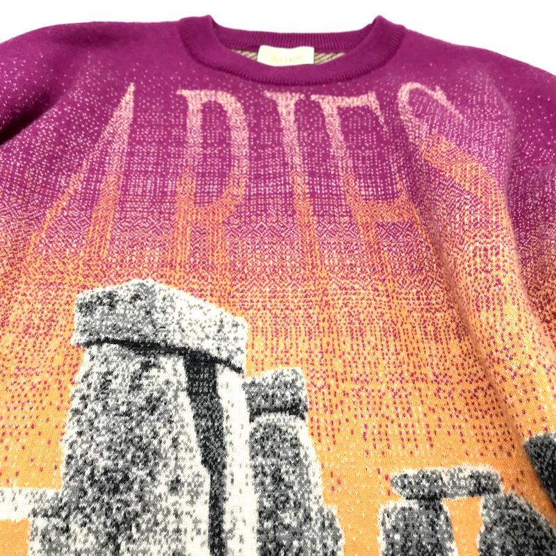 ARIES HENGE KNIT JUMPER FUAR20040 ニットセーター ストリート ARIES HENGE KNIT JUMPER FUAR20040 ニットセーター ストリート