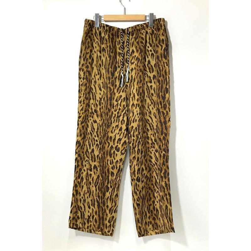 WACKO MARIA レオパード パンツ ヒョウ柄 カジュアル ワイド WACKO MARIA レオパード パンツ ヒョウ柄 カジュアル ワイド