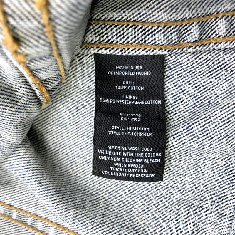 HELMUT LANG デニムジャケット 87 Jacket Gジャン アメリカ製 HELMUT LANG デニムジャケット 87 Jacket Gジャン アメリカ製