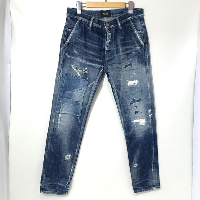 DELAY by Win & Sons Win&Sons デニムパンツ DW20-ST-007 クラッシュ 
