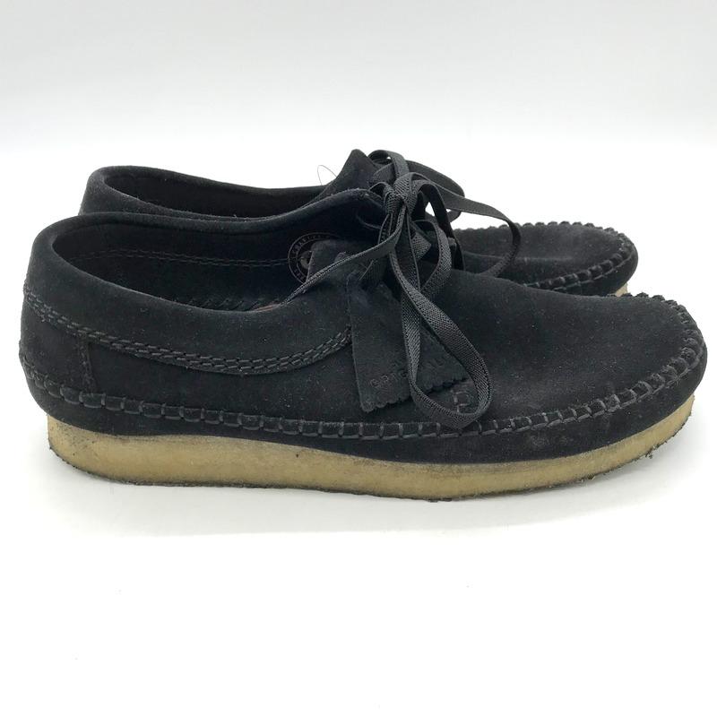 Clarks ワラビーブーツ ローカット カジュアル ブーツ メンズ 26.5 ブラック クラークス 靴 B3611◆｜sunstep｜05