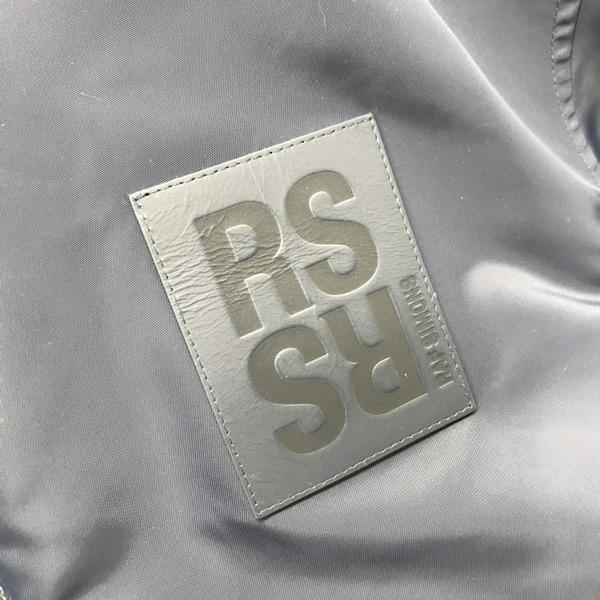 RAF SIMONS 231-M619 Classic bomber with leather patch RAF SIMONS 231-M619 Classic bomber with leather patch