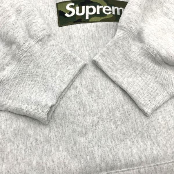 Supreme Box Logo Hooded Sweatshirt 23FW Ash Grey ボックス Supreme Box Logo Hooded Sweatshirt 23FW Ash Grey ボックス