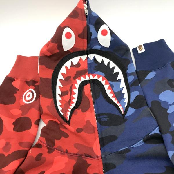 A BATHING APE CAMO SHARKHOODIE 001ZPI801017M シャーク A BATHING APE CAMO SHARKHOODIE 001ZPI801017M シャーク