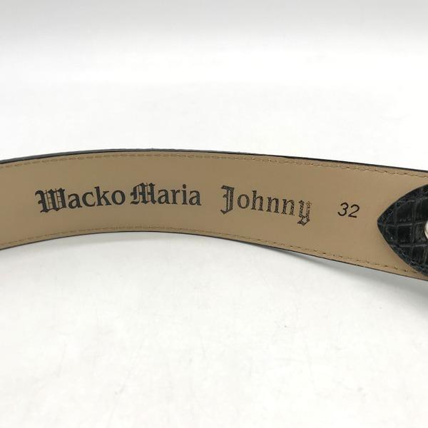 WACKO MARIA バックルベルト JOHNNY-WM-BL02 平本ジョニー WACKO MARIA バックルベルト JOHNNY-WM-BL02 平本ジョニー