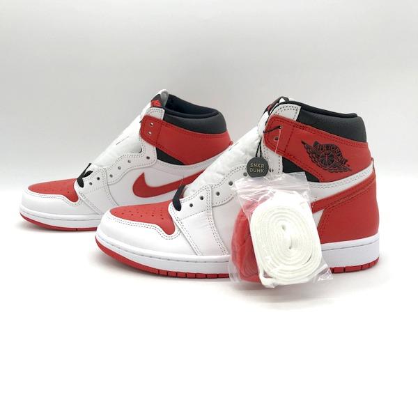 Nike Air Jordan 1 High OG 555088 161 ハイカット スニーカー カジュアル シューズ 箱付 メンズ 27.5 レッド ナイキ 靴 B3883◆｜sunstep｜02