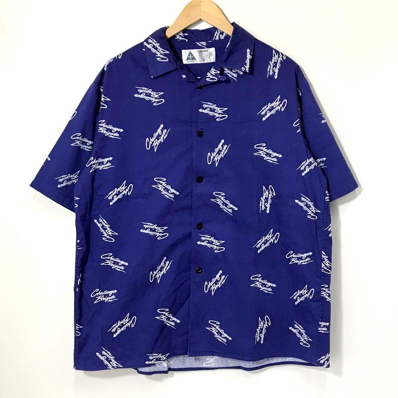CHALLENGER 半袖シャツ CLG-SH 023-003 SS MULTI SIGNATURE SHIRT 