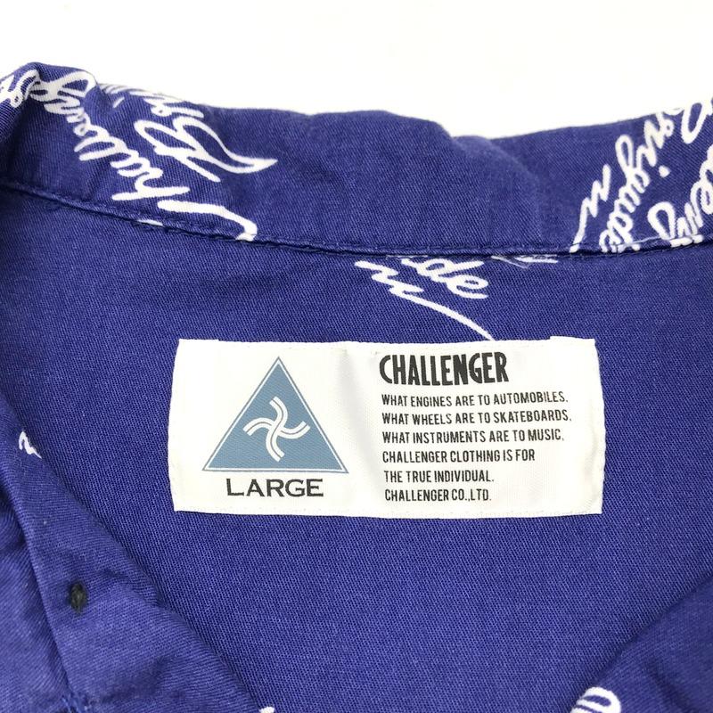 CHALLENGER 半袖シャツ CLG-SH 023-003 SS MULTI SIGNATURE SHIRT 
