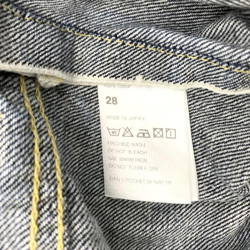DAN ゼロ ポケット デニムパンツ 0 POCKET DENIM Gパン ジーンズ
