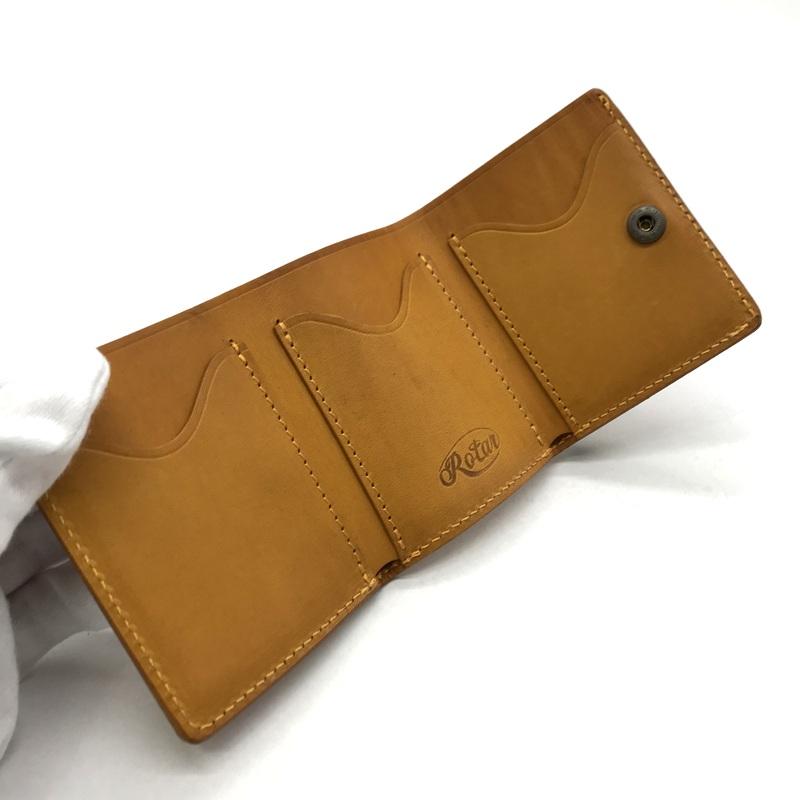 ROTAR 二つ折り財布 ROTAR 財布 Mini zipper wallet ミニ ジッパー ウォレット