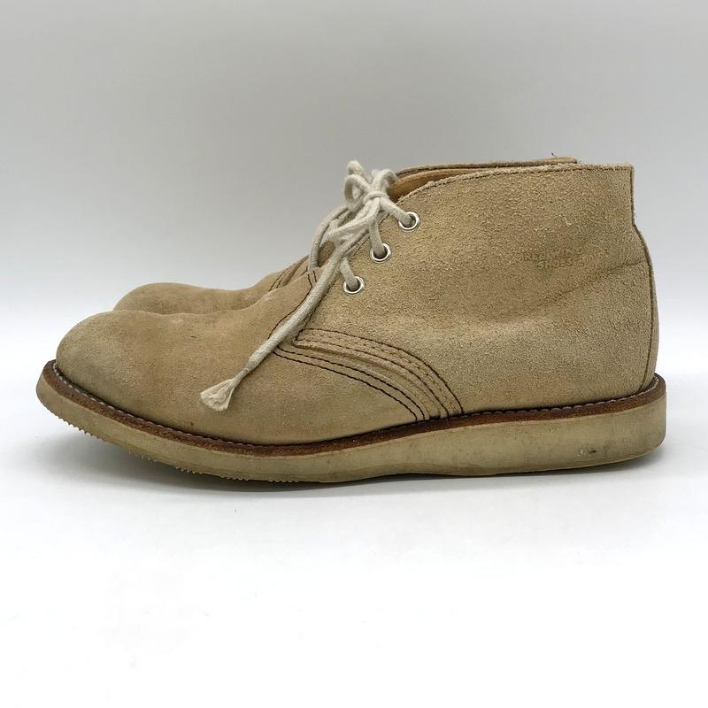 RED WING SHOES 3142 チャッカブーツ ショートブーツ スエード 