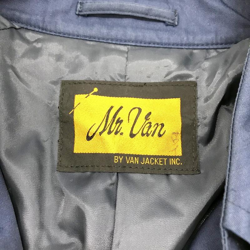 Mr.VAN トレンチコート スプリングコート ロングコート ヴィンテージ