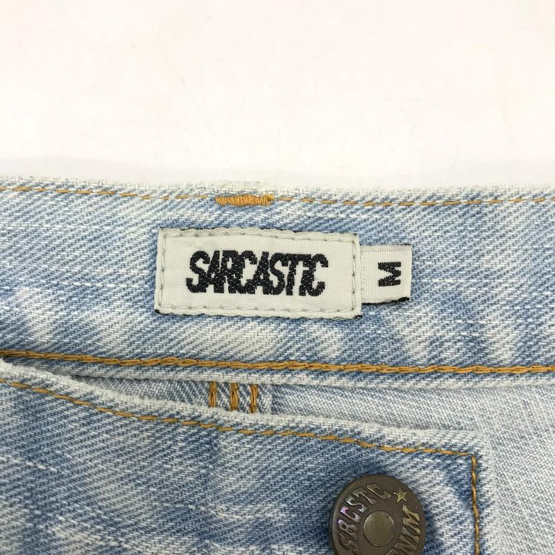 SARCASTIC（サキャスティック） デニムパンツ Gパン ジーンズ ダメージ 