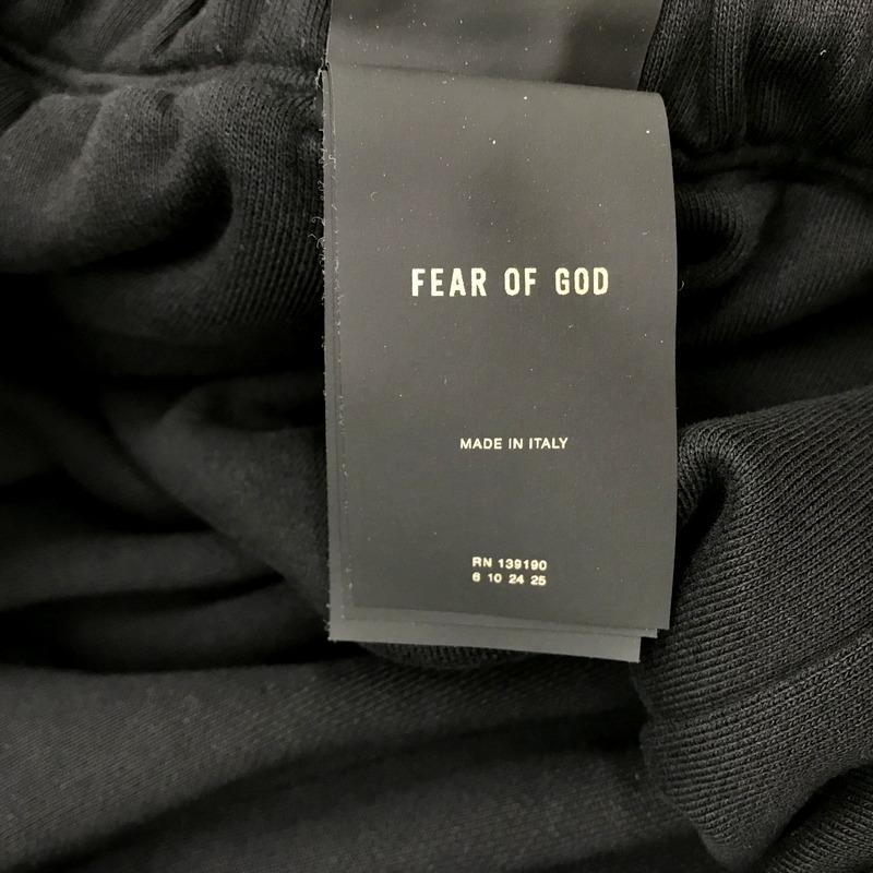 FEAR OF GOD SAINT MICHAEL FGSNT40-3040A スエット パンツ コラボ プリント カジュアル メンズ Lサイズ ブラック セントマイケル ボトムス A10107◆｜sunstep｜06