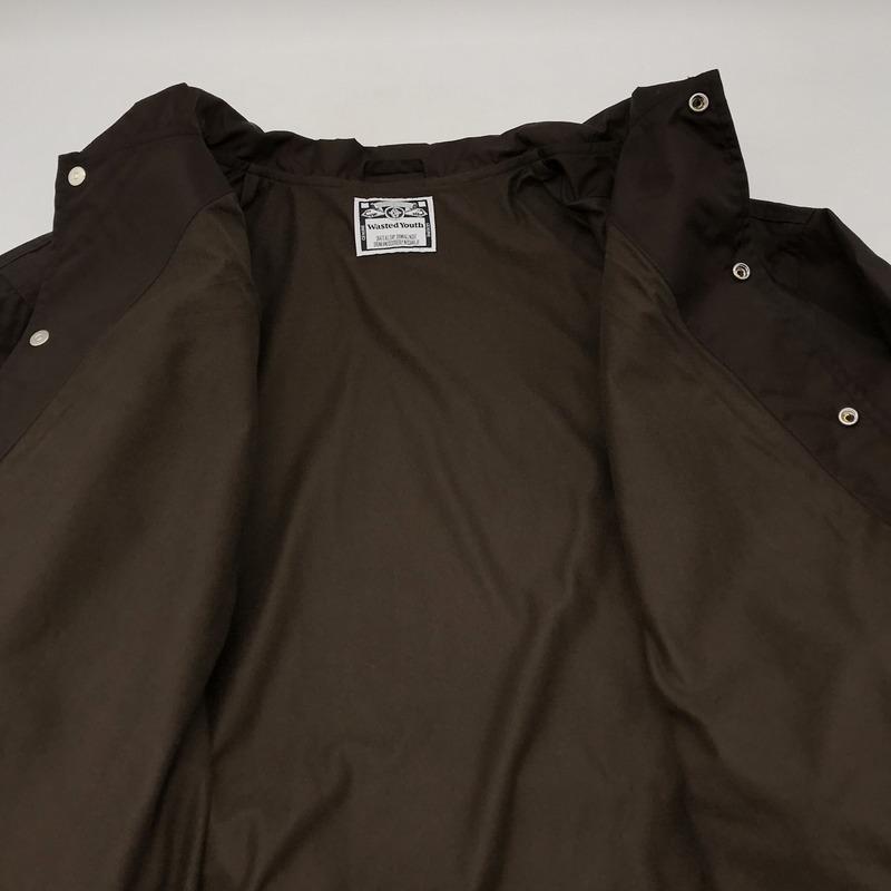 Wasted Youth コーチジャケット WY27JK001 袋付き バックプリント ロゴ