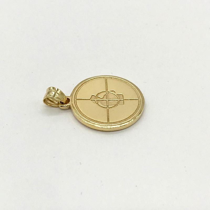 Supreme UNDERCOVER 14k パブリックエネミー ネックレストップ 